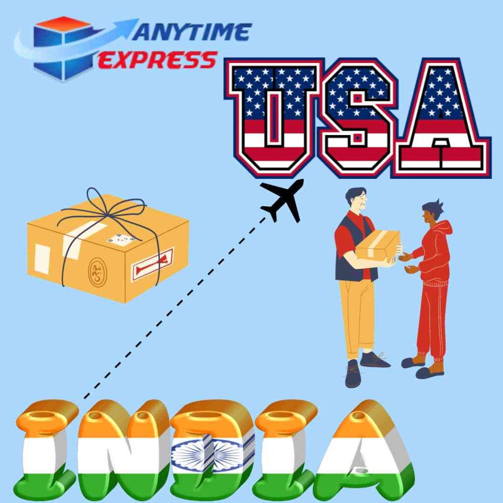 Courier charges for USA from Delhi India