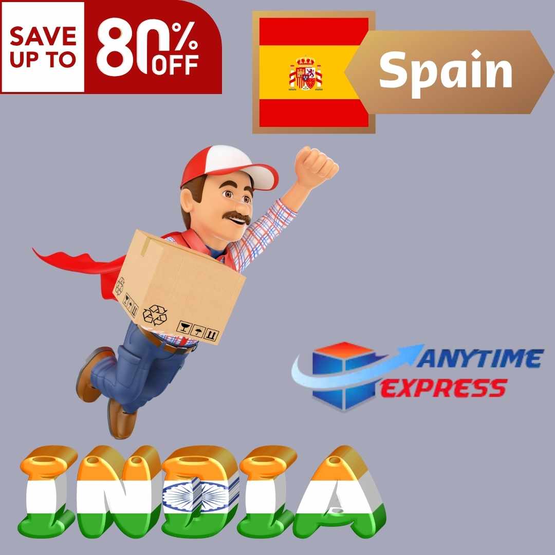 Courier charges for Spain