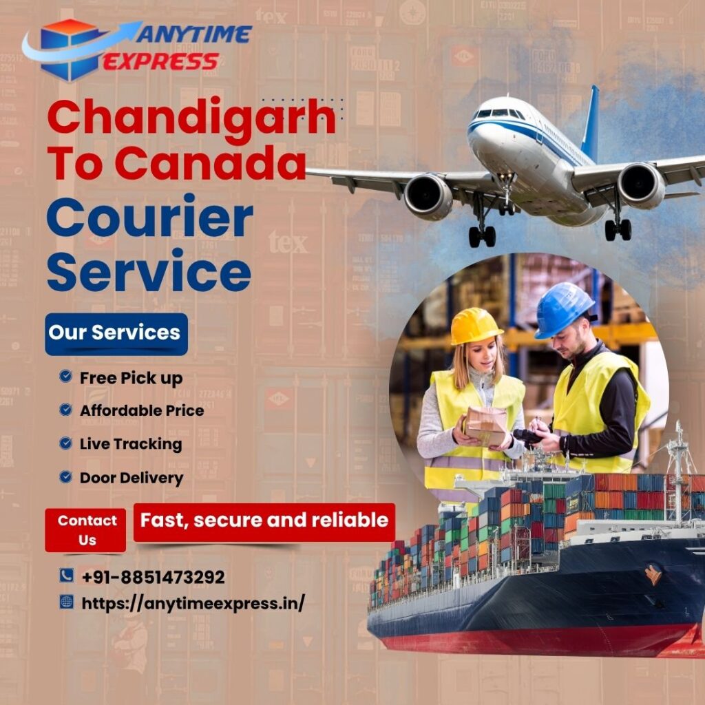 Chandigarh To Canada Courier Service