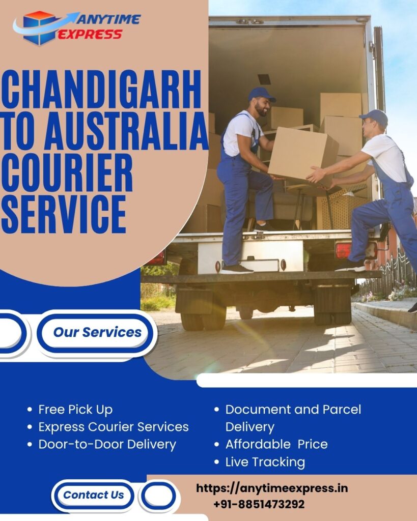 Chandigarh To Australia Courier Service