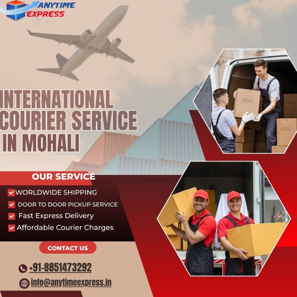 International Courier Service In Mohali